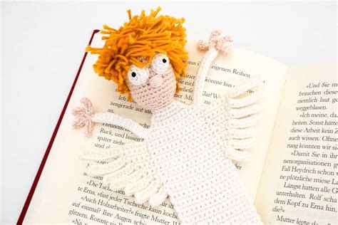 Amigurumi Crochet Angel Bookmark | Supergurumi