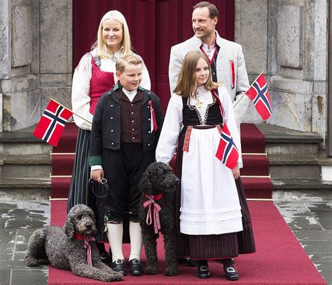 Norwegian Royal Family Attend the Children's Parade 2017