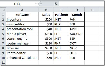 Insert Slicer In Pivot Tables & Charts - Excel 2010