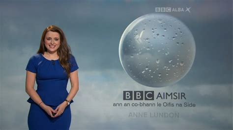 UK Regional News Caps: Anne Lundon - BBC Alba Weather