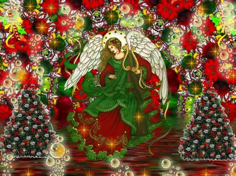 Christmas Angels Wallpapers - 4k, HD Christmas Angels Backgrounds on ...