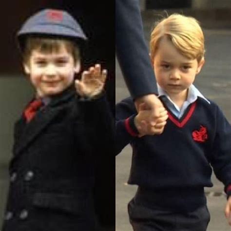 Prince William & Prince George's First Day of School