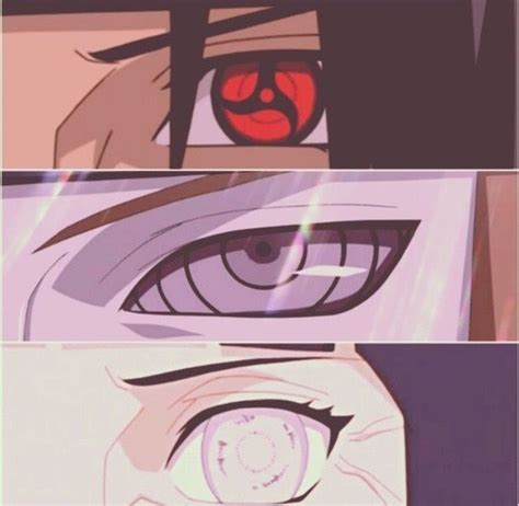 Sharingan, Rinnegan & Byakugan | Anime, Personagens de anime, Naruto