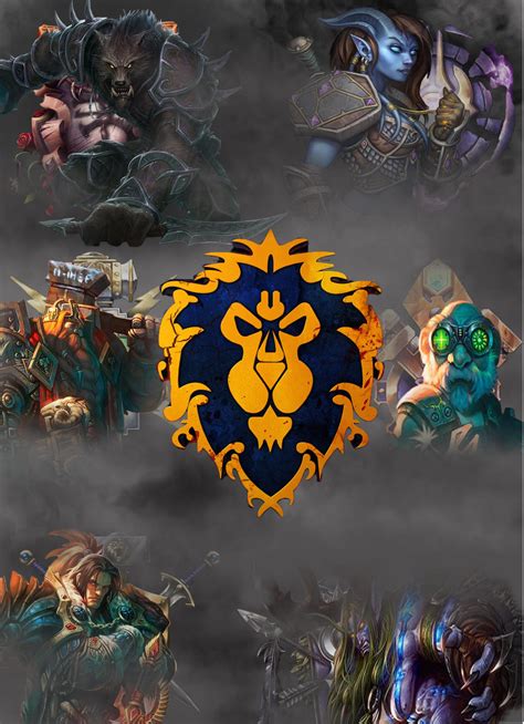 World of Warcraft alliance wallpaper by bearsoulz0891 on DeviantArt