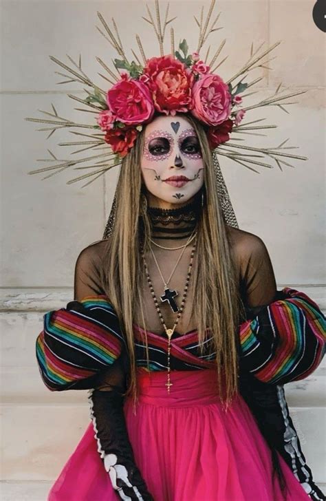 Pin de Mary Plata en MAQUILLAJE | Disfraz dia de muertos, Disfraces de catrinas, Vestidos de ...