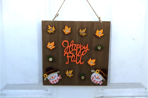 Fall Sign Craft: Activities for Dementia Patients