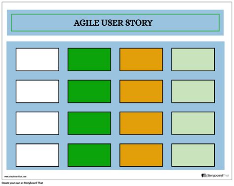 Agile User 2 Storyboard by templates