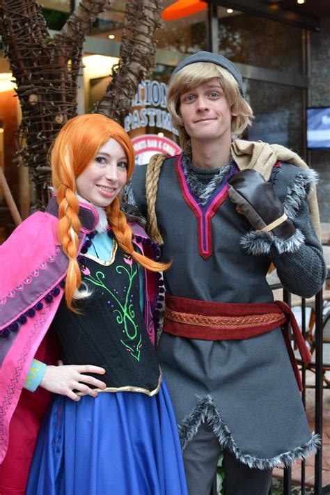 Anna and Kristoff by RougeLeaderRed on deviantART | Couple cosplay, Frozen cosplay, Disney cosplay