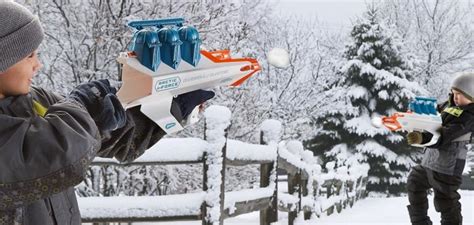 Arctic Force Blaster: A 60 Foot Snowball Launcher