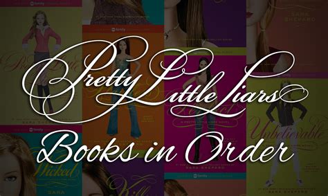 2 Ways to Read Pretty Little Liars Books in Order by Sara Shepard