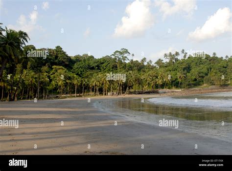 Corbyns Cove beach ; Port Blair ; South Andaman Islands ; Bay of Bengal ...