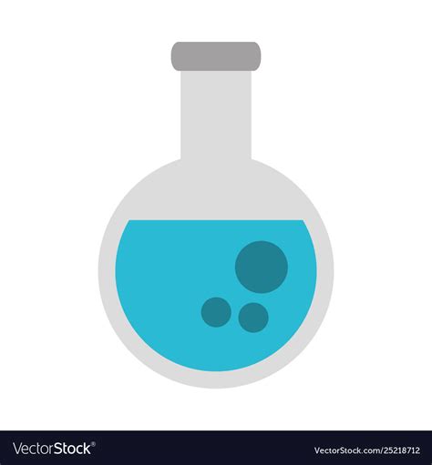 Chemistry element cartoon Royalty Free Vector Image