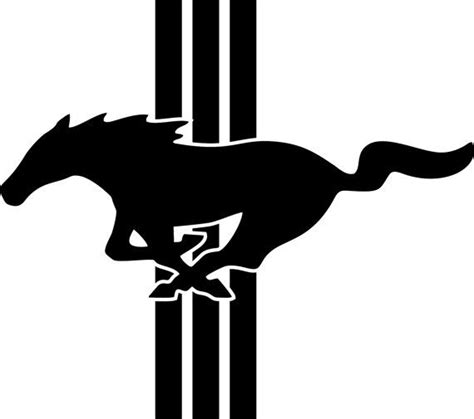 Ford Mustang logo emblem vinyl by FreshCutCustomVinyl on Etsy | Mustang logo, Ford mustang logo ...