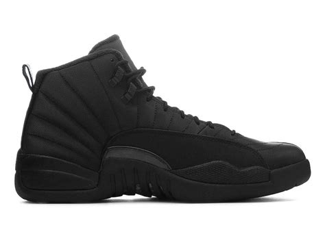 Air Jordan 12 Winterized Black Anthracite BQ6851-001 Release Date - SBD