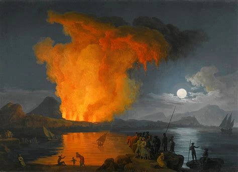 Gods and Foolish Grandeur: Eruption - paintings of Vesuvius by Pierre-Jacques Volaire