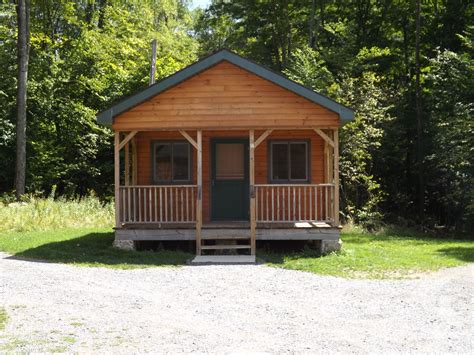 Allegany State Park -group camp 5. One of 2 single cabins available ...