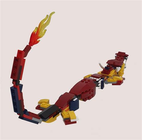 LEGO MOC Dragon MOC - Lego Creator 31102 by Virks | Rebrickable - Build with LEGO