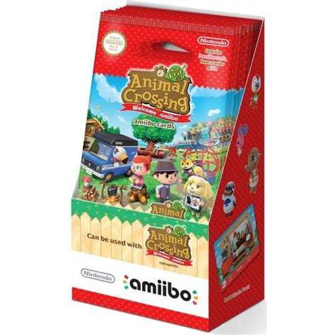 Animal Crossing Welcome Amiibo Card Box (20 Packs, 3 Cards per Pack) – GameDealDaily