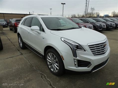 Crystal White Tricoat 2018 Cadillac XT5 Platinum AWD Exterior Photo ...