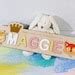 Personalized Name Puzzle With Animals Baby Girl Gift 1 Year - Etsy