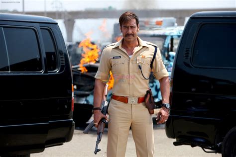 Ajay Devgan in the still from movie Singham Returns / Singham Returns - Bollywood Photos