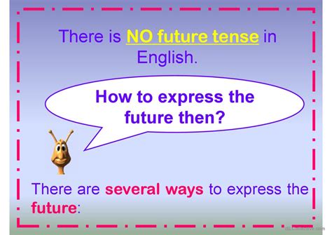 FUTURE FORMS grammar guide: English ESL powerpoints