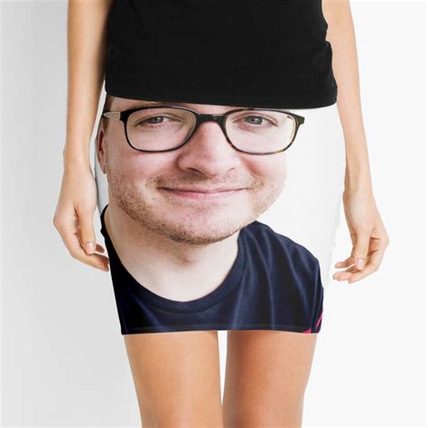 "Griffin McElroy - MBMBaM - TAZ" Mini Skirt by dog8787 | Redbubble