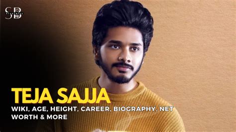 Teja Sajja Wiki Biography, Age, Height, Weight, Wife, Girlfriend, Family, Net Worth - Film Updates