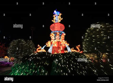 Spring Festival lanterns Stock Photo - Alamy