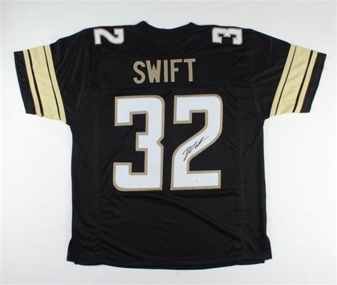 D'Andre Swift Signed Jersey (JSA COA) | Pristine Auction