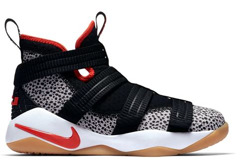 Nike LeBron Zoom Soldier 11 Safari (GS) Kids' - AJ5123-006 - US