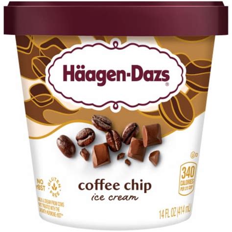 Haagen Dazs® Coffee Chip Ice Cream Pint, 14 oz - Fry’s Food Stores