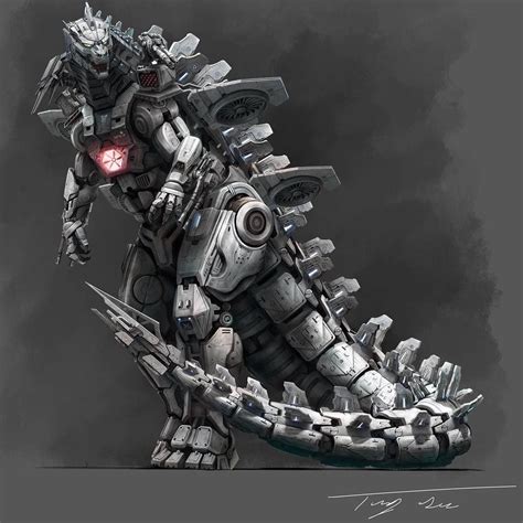 The Metal God, Mechagodzilla upgrade Awesome art by eatalllot at ...