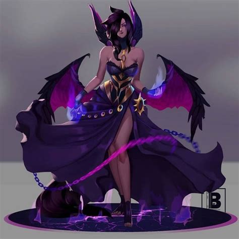 Morgana, #morgana, #LeagueofArts, League of Arts, League of Arts Morgana Source by deniz… | Lol ...