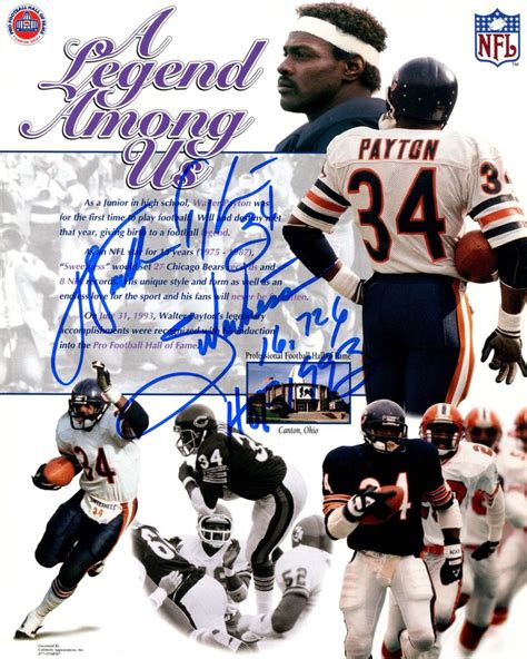 Walter Payton | PSA AutographFacts℠