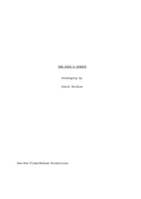 The Perfect Screenplay Title Page - Arc Studio Blog