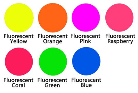 Fluorescent Colors - Effy Moom