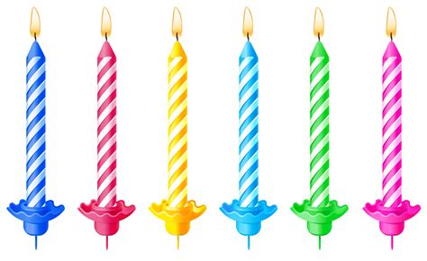 Birthday Candle Transparent Background