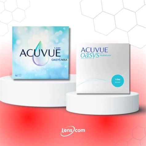 ACUVUE OASYS MAX vs. HydraLuxe: Which Is Better? | Lens.com