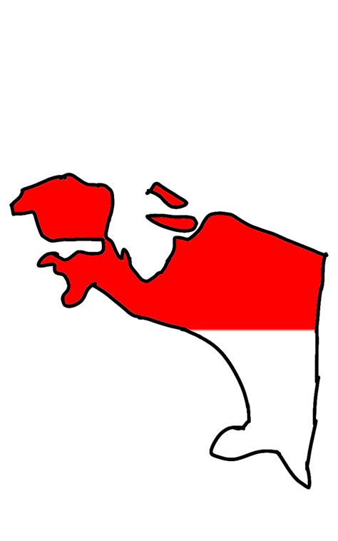 Papua Indonesia flag map Transparent by rafif342 on DeviantArt