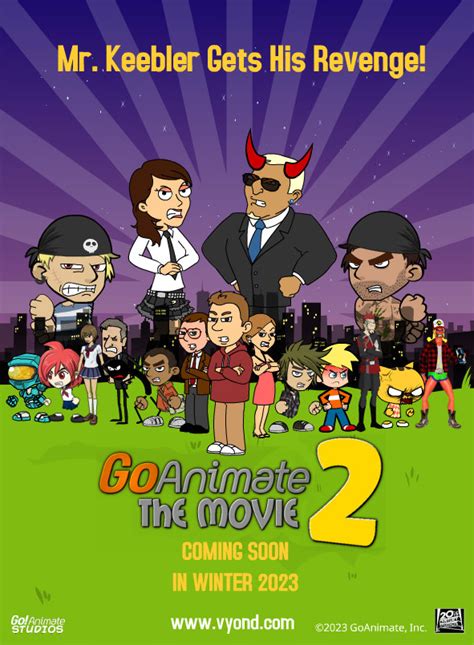 GoAnimate: The Movie 2 Official Poster (2023) by TheToonsOfJosh on DeviantArt