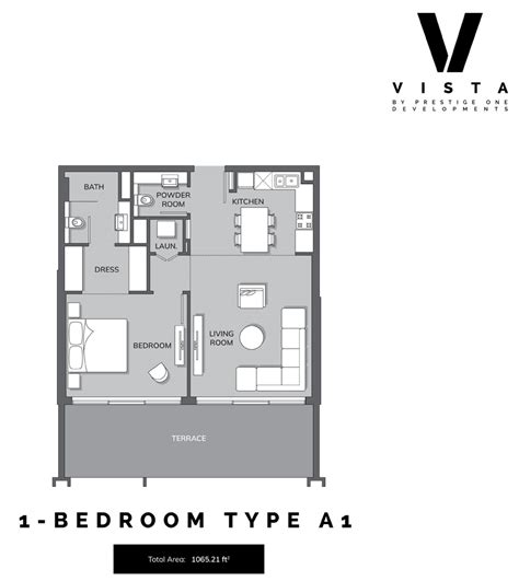 Vista Apartments by Prestige One Developments - Floor Plan