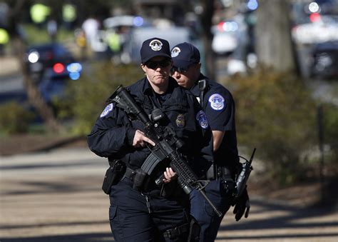 Woman strikes police cruiser near the U.S. Capitol