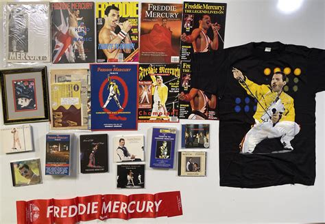 Lot 409 - QUEEN - FREDDIE MERCURY TRIBUTE EPHEMERA.