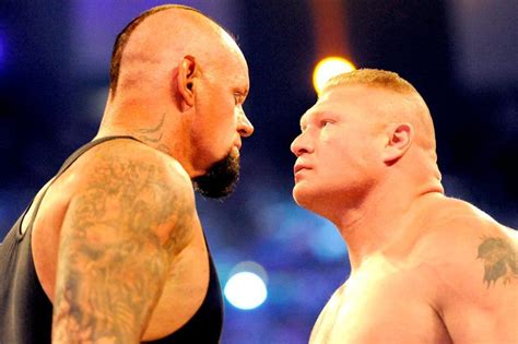 Brock Lesnar vs. Undertaker: A Brief History of WWE's SummerSlam Main ...