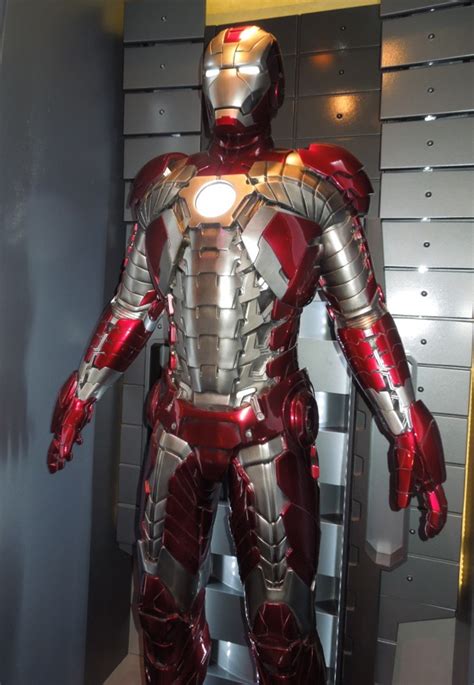 Iron Man Mark V briefcase armour on display... - domesticjenni