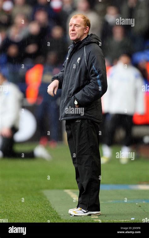 GARY MEGSON BOLTON WANDERERS FC MANAGER REEBOK STADIUM BOLTON ENGLAND 29 March 2008 Stock Photo ...