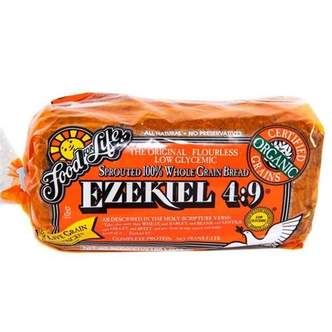 Food for Life Ezekiel 4:9 Bread Organic Sprouted Whole Grain Bread ...