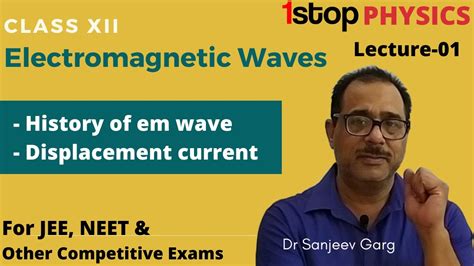 History of em-waves and displacement current | L-1 em-waves ; 12th ...