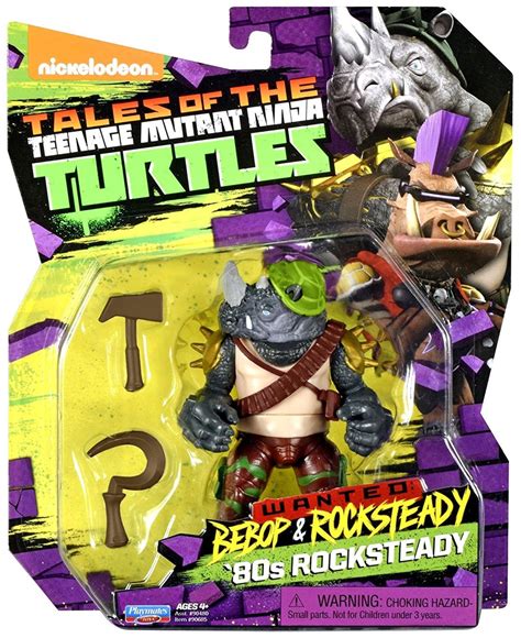 Teenage Mutant Ninja Turtles Tales of the TMNT Wanted Bebop Rocksteady 80s Rocksteady Action ...